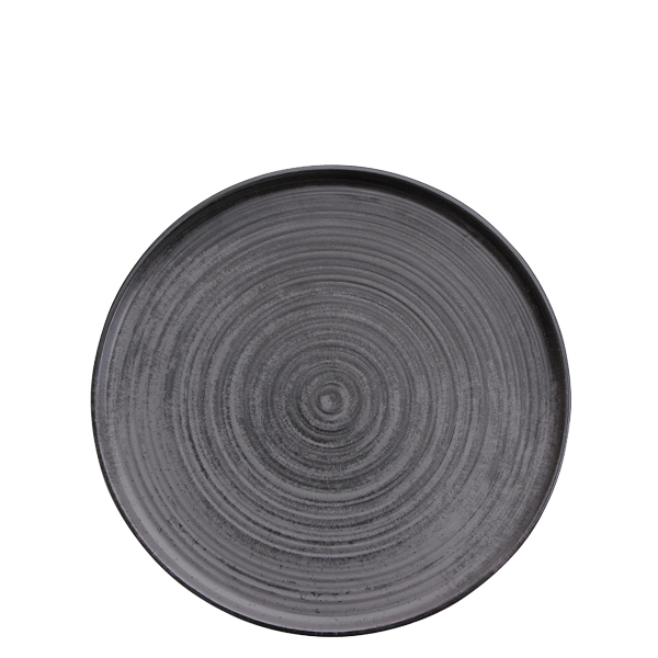 Πιάτο Flat Γκρι 24 cm Lykke