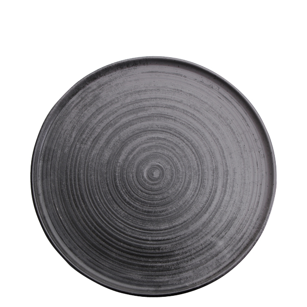 Πιάτο Flat Γκρι 27 cm Lykke
