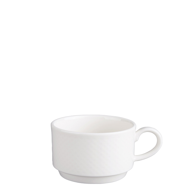 Φλυτζάνι Τσαγιού Στοιβαζόμενο 0,22 lt Easy White