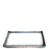 Πιατέλα ορθογώνια Black Rock 26χ13 cm