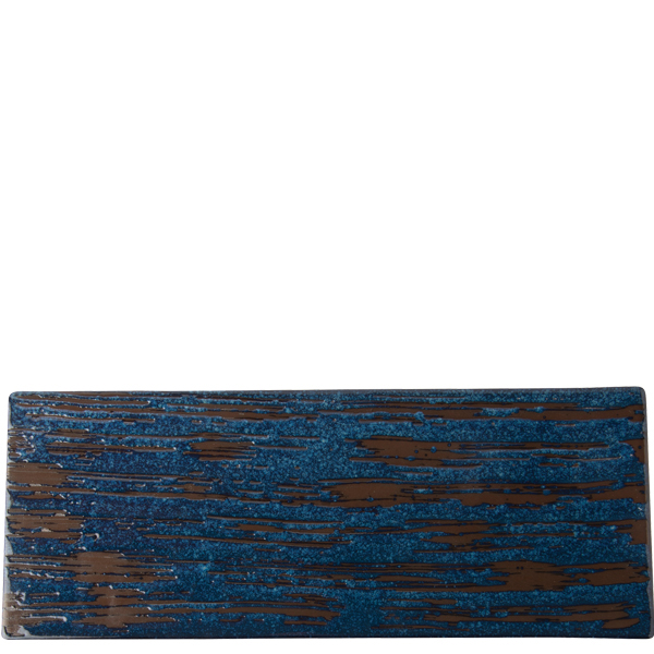 Πιατέλα Τετράγωνο 35x15 cm Golden Earth