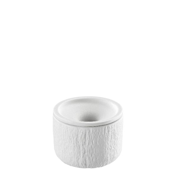 Τασάκι αντιανεμικό Stone Harmony White 8*6 cm