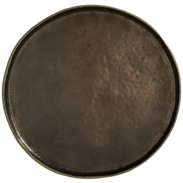 Πιάτο Flat με γείσο Aztec Metallic 31 cm