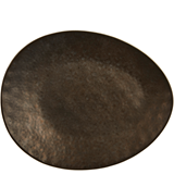 Πιάτο Ωοειδές Aztec Metallic 35 cm Rustico