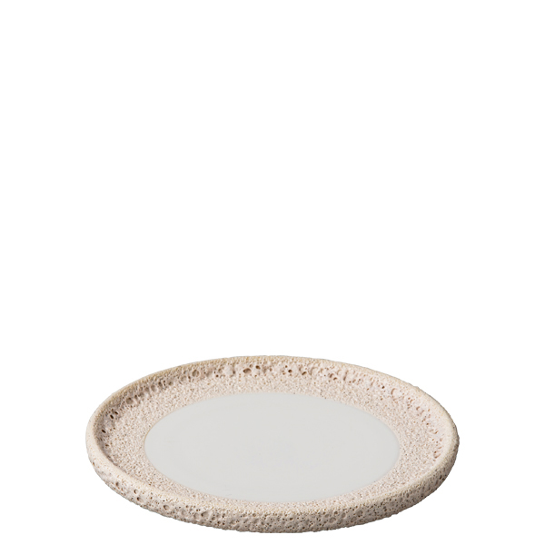 Πιάτο Ρηχό Vulcanic cream 16,5x2,5cm