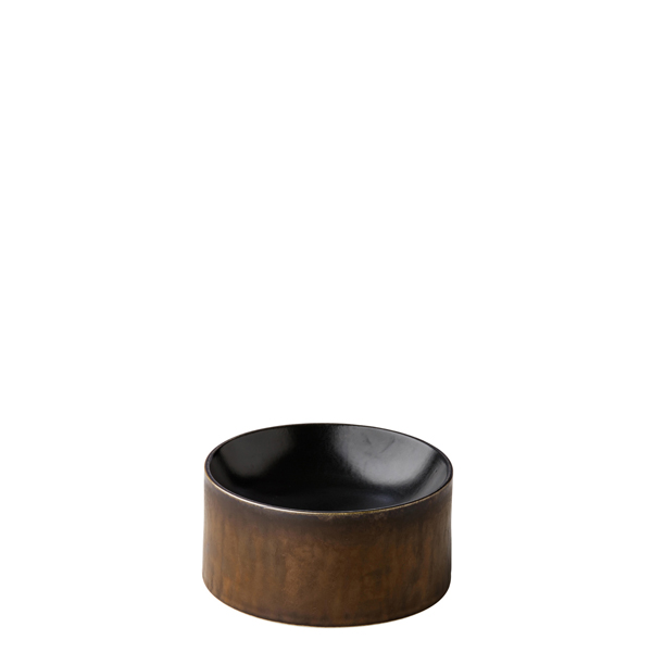 Μπωλ Black Satin Gold 16 cm